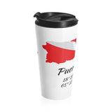 Stainless Steel Dive Puerto Rico Travel Mug