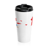 Stainless Steel Dive Puerto Rico Travel Mug