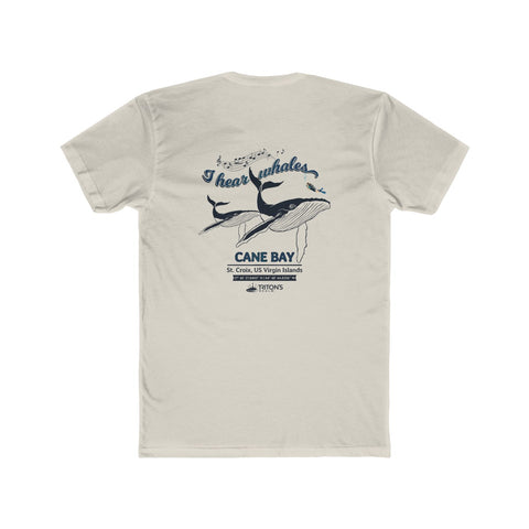 Men's "I hear whales" Cane Bay Tee