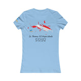 Women's St. Thomas Dive Flag Tee