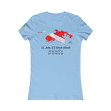 Women's St. John Dive Flag Tee