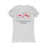 Women's St. Thomas Dive Flag Tee