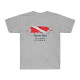 Men's Puerto Rico Dive Flag Tee