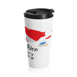 Stainless Steel Dive Puerto Rico Travel Mug