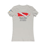 Women's Puerto Rico Dive Flag Tee
