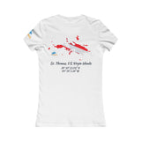 Women's St. Thomas Dive Flag Tee