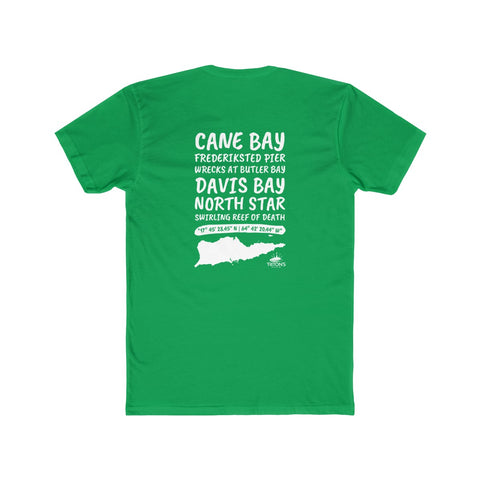 Men's St. Croix Dive Sites Tee
