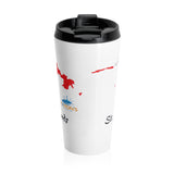 Stainless Steel Dive St. John Travel Mug