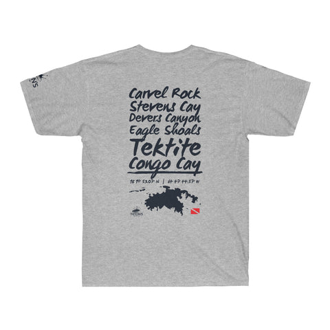 Men's St. John Dive Sites Tee