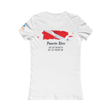 Women's Puerto Rico Dive Flag Tee