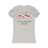 Women's St. Thomas Dive Flag Tee