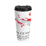 Stainless Steel Dive St. Thomas Travel Mug