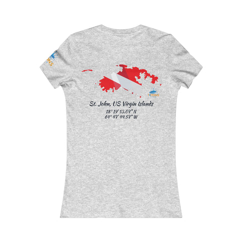 Women's St. John Dive Flag Tee
