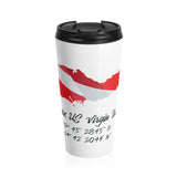 Stainless Steel Dive St. Croix Travel Mug